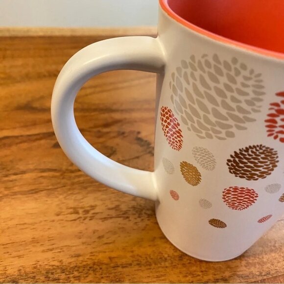 David’s Tea Retired Golden Pinecone Perfect Mug 12oz - Picture 3 of 13